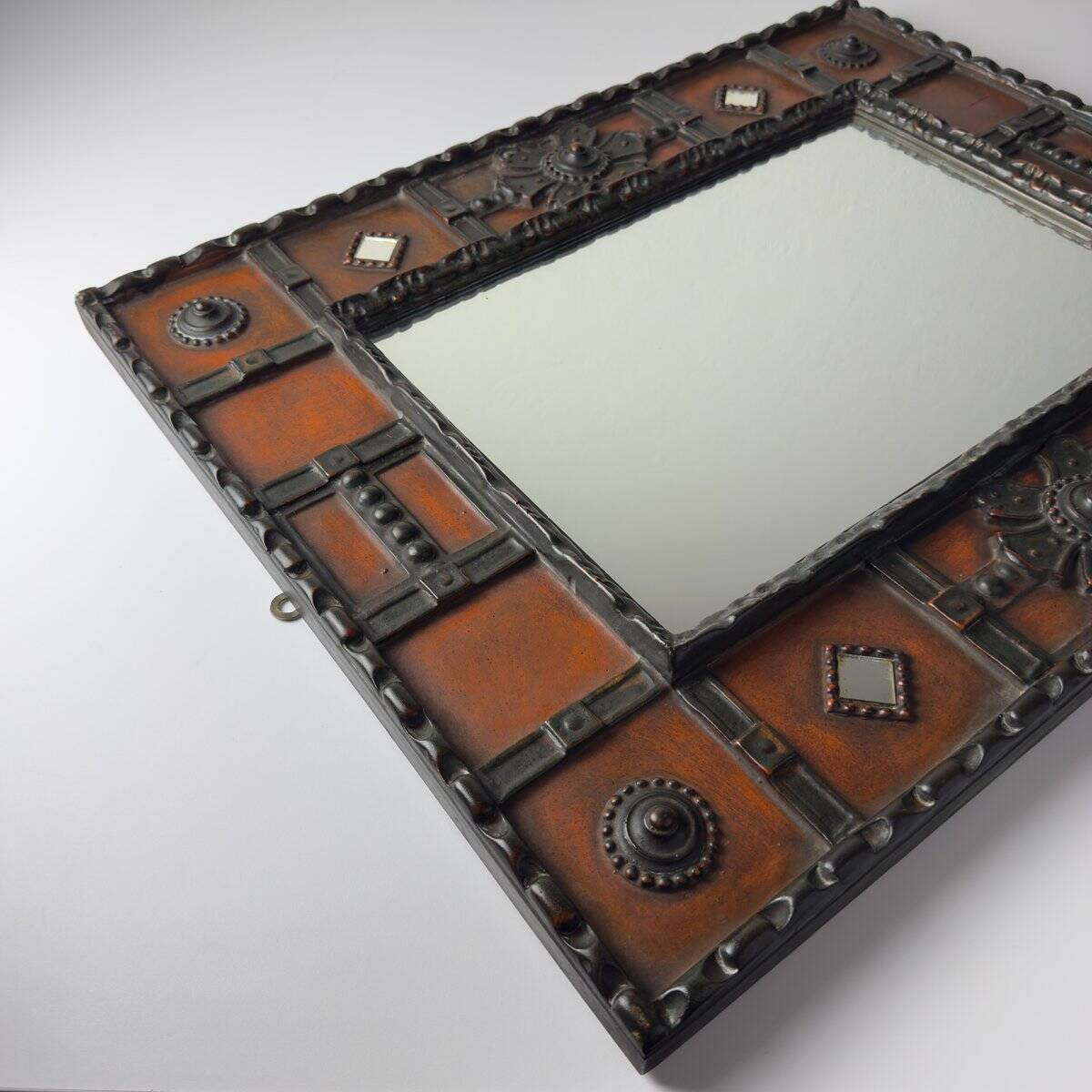 Vintage wall mirror by Palladio, Italy, 1960s