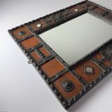 Vintage wall mirror by Palladio, Italy, 1960s