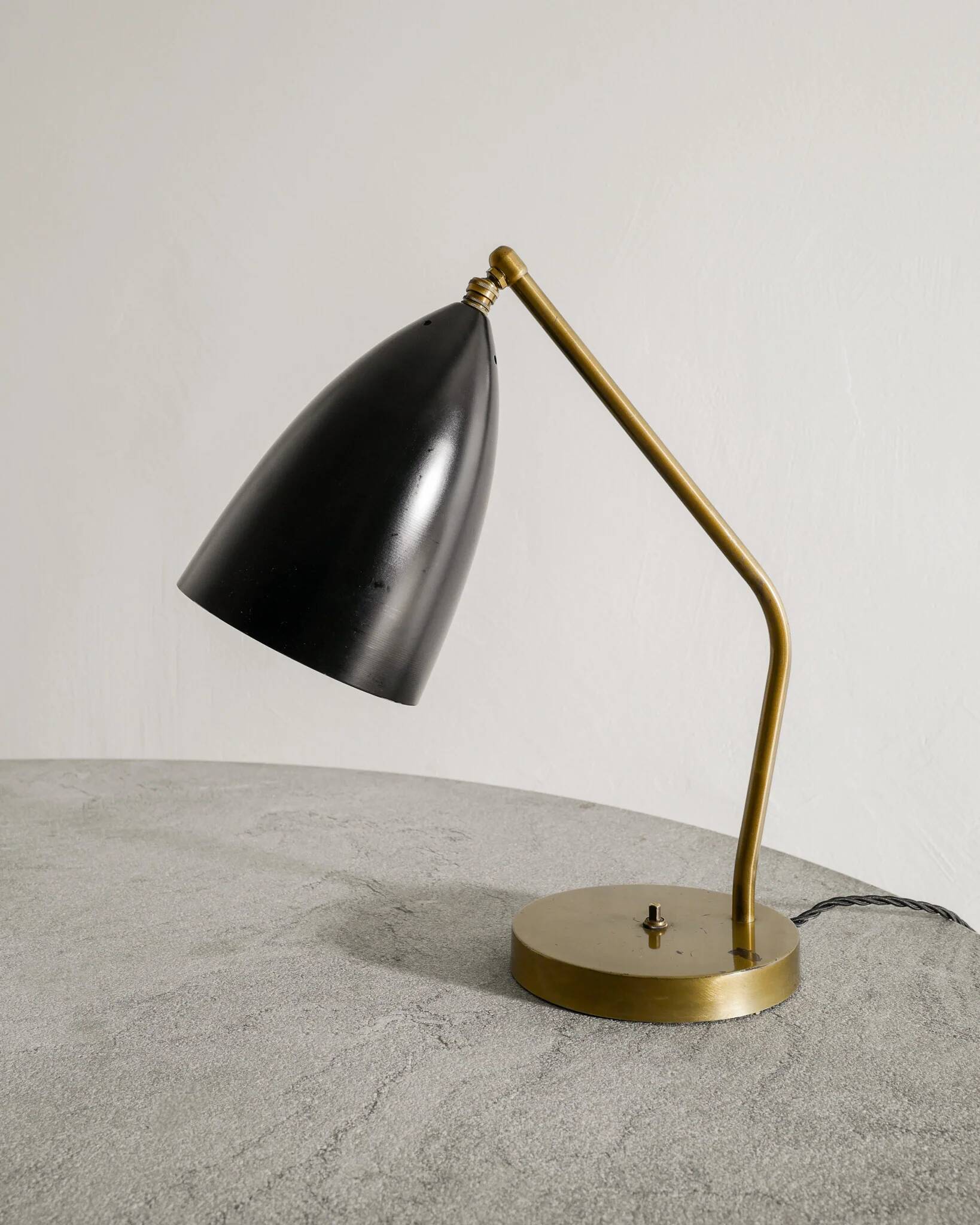 Vintage Mid Century Desk Table Lamp by Greta Magnusson-Grossman, 1950s