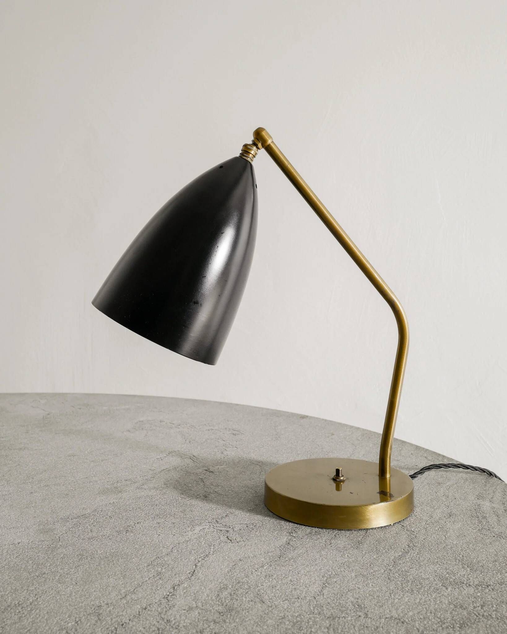 Vintage Mid Century Desk Table Lamp by Greta Magnusson-Grossman, 1950s