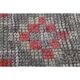 1970s Vintage Turkish Oushak Handmade Wool Cotton Pink Runner Rug 82x304