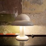 Lampada da tavolo in metallo laccato Space Age Anni '60