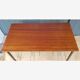 Vinyl holder, brass and teak 60's
