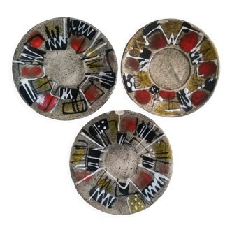 Set of 3 plates 50-60s