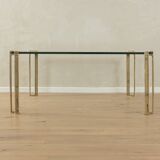 Glass Coffee Table model T24 by Peter Ghyczy, 1970s