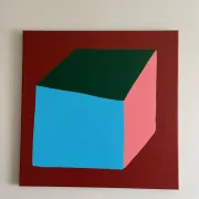 Contemporary canvas painting signed Bodasca "Volume n.1"