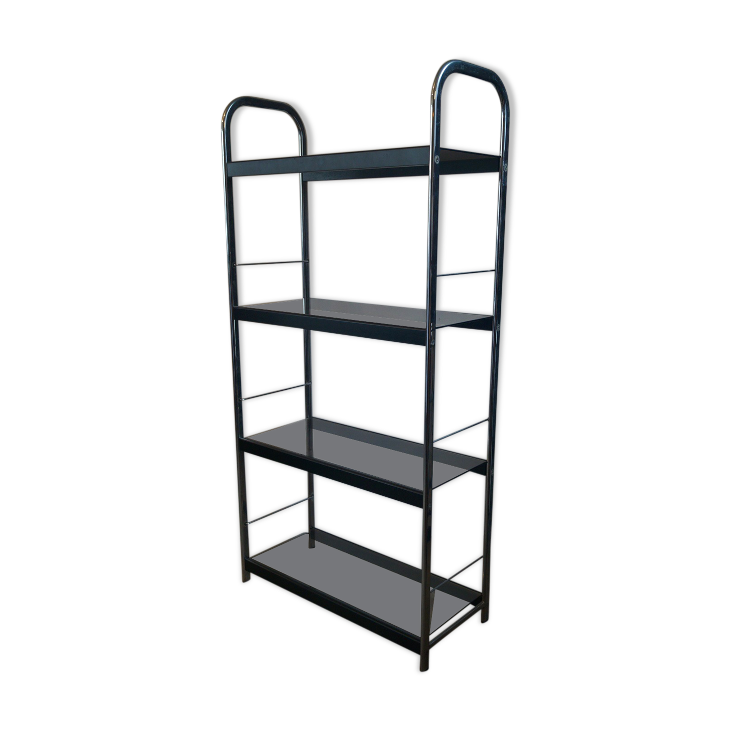 Bookcase 1970 chrome