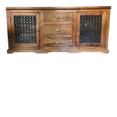 Buffet bas La Maison Coloniale en palissandre massif – Excellent état
