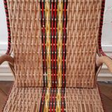 Rattan armchair for children