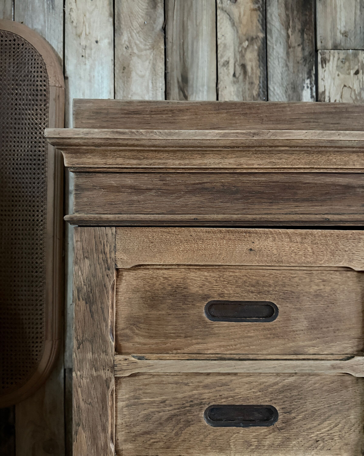 Old oak notary cabinet (renovated)