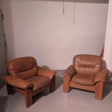 Pair of Armchairs by Mobilgirgi, 1970s