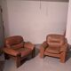 Pair of armchairs by Mobilgirgi, 1970s