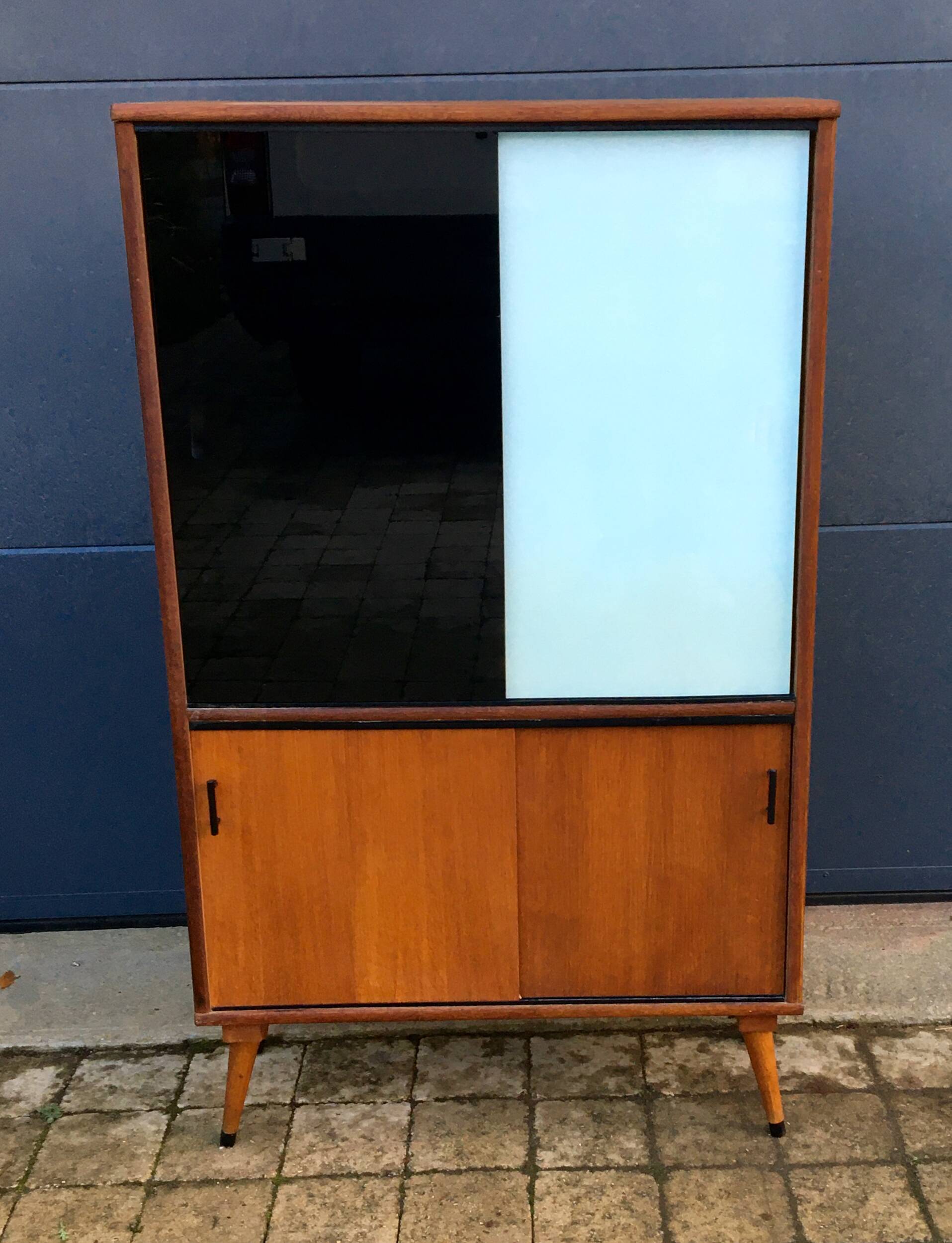 Bibliothèque/vitrine vintage