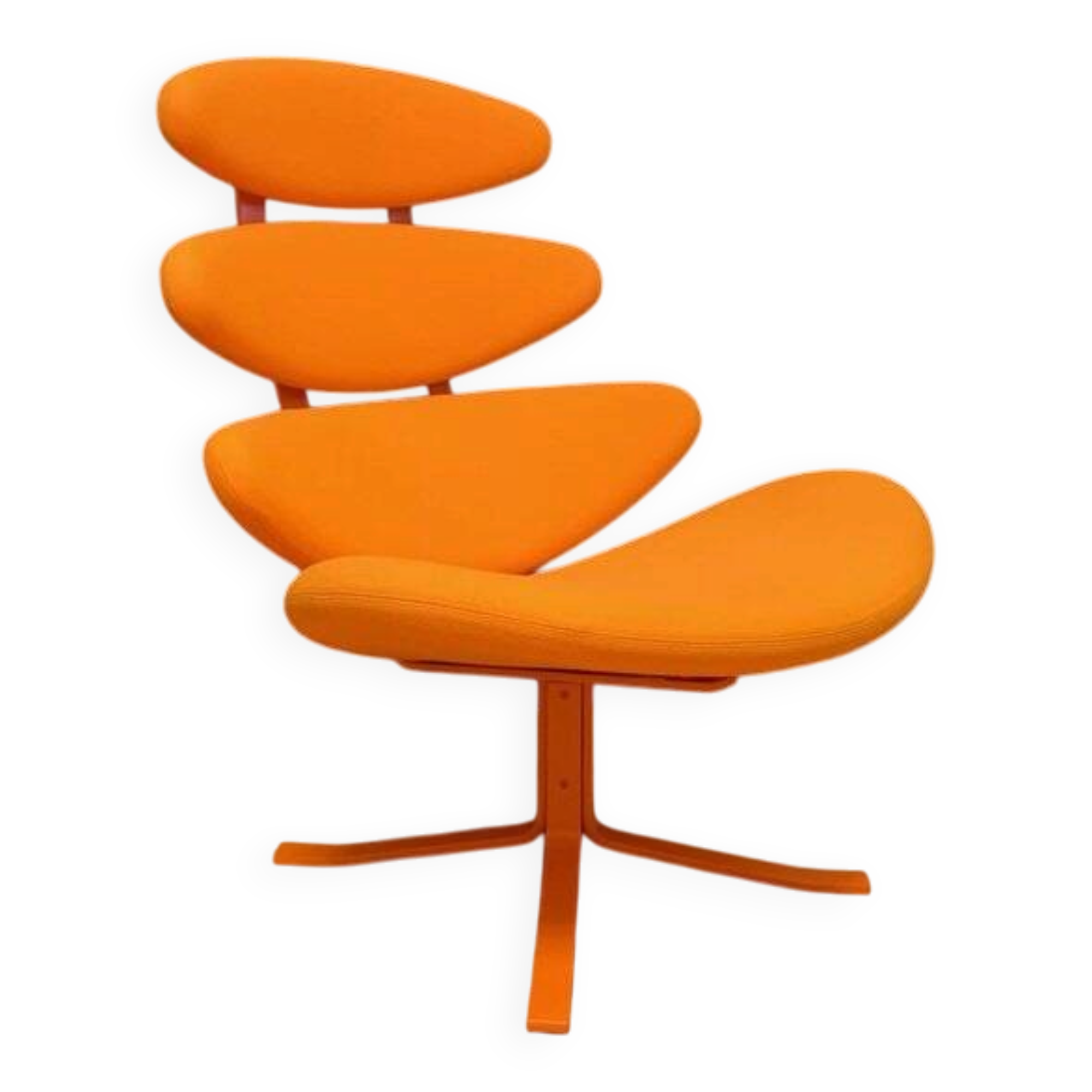 Danish Model EJ 5-S Lounge Chair by Poul M. Volther for Erik Jørgensen, 2010s