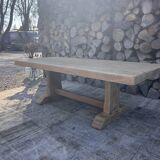Renovated solid oak coffee table