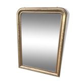 Miroir Louis Philippe doré 143x103