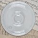 Set of 6 Moulin des Loups oyster plates – vintage green earthenware