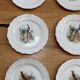 9 hamage moulin des loups ceramic dessert plate