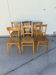 Set of 6 vintage bistro chairs