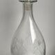 Carafe à vin en cristal en verre gravé début XXème