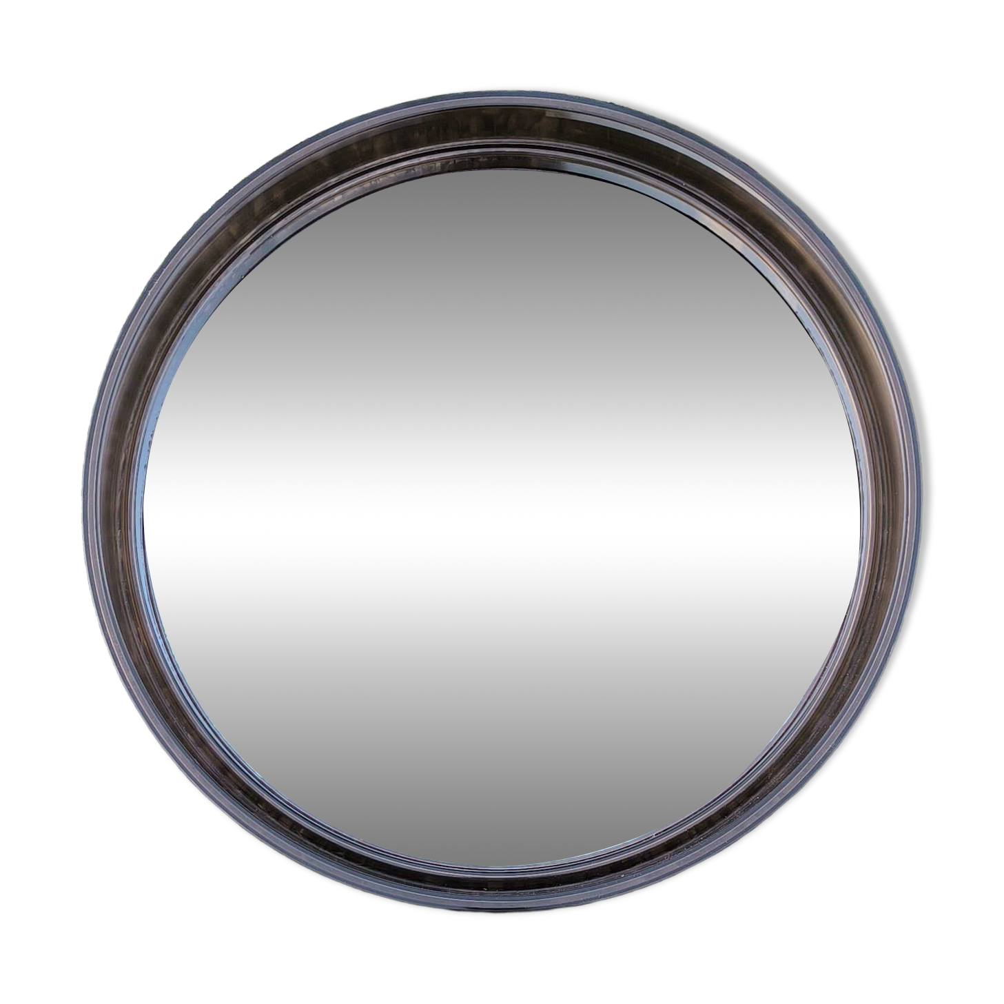 Vintage round mirror from the 70s