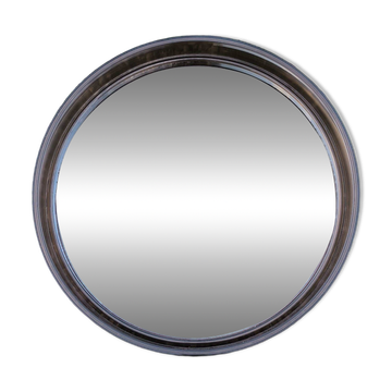 Vintage round mirror from the 70s