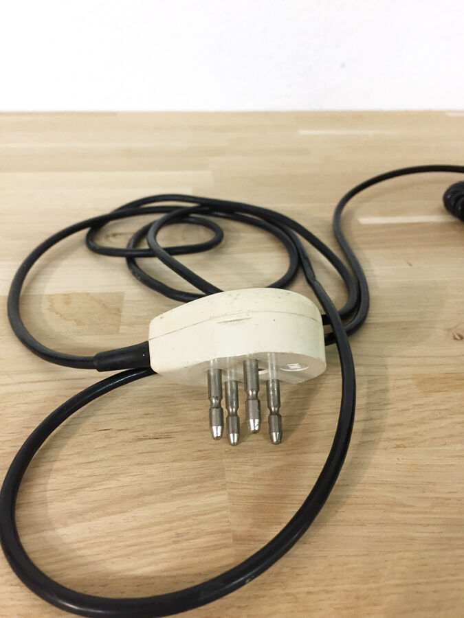 Vintage phone PTT black bakelite, 1960