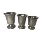 Lot three cups early 20th century