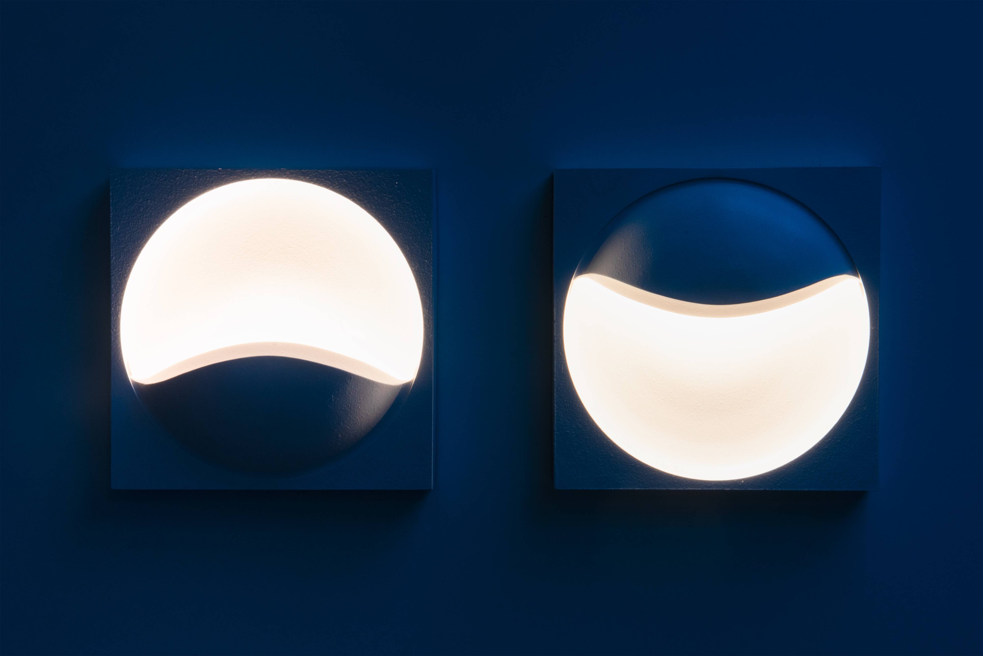 XL Sculptural Wall Lamps- Space Age 60's