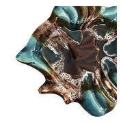 Vide-poche poisson Vallauris – céramique bleue – années 1970
