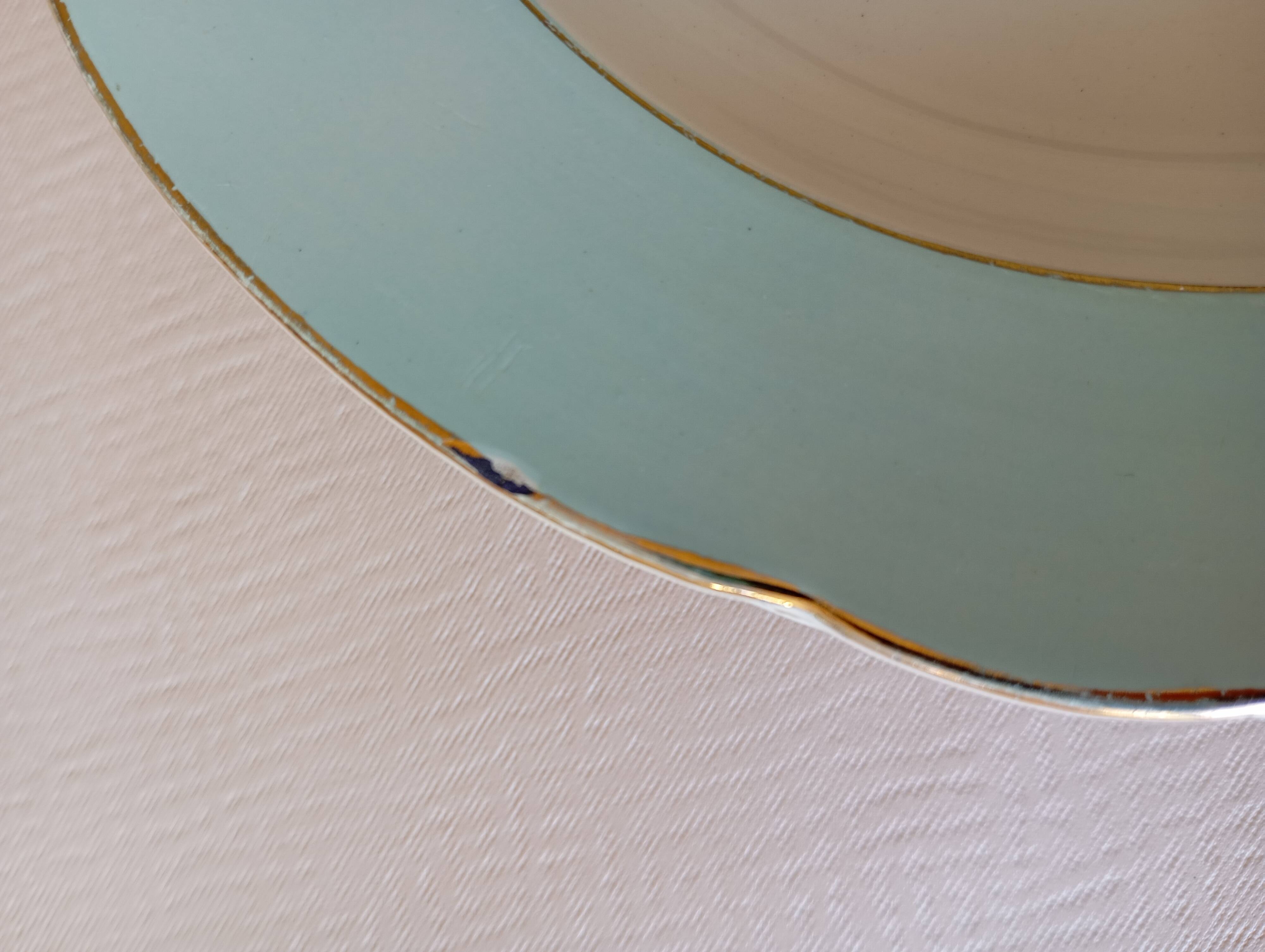 6 soup plates “Henri” Sarreguemines & Digoin