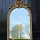 Louis XVI mirror in carved and gilded wood, 18th century