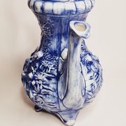 Large vase with antique decorations in relief, 30 cm