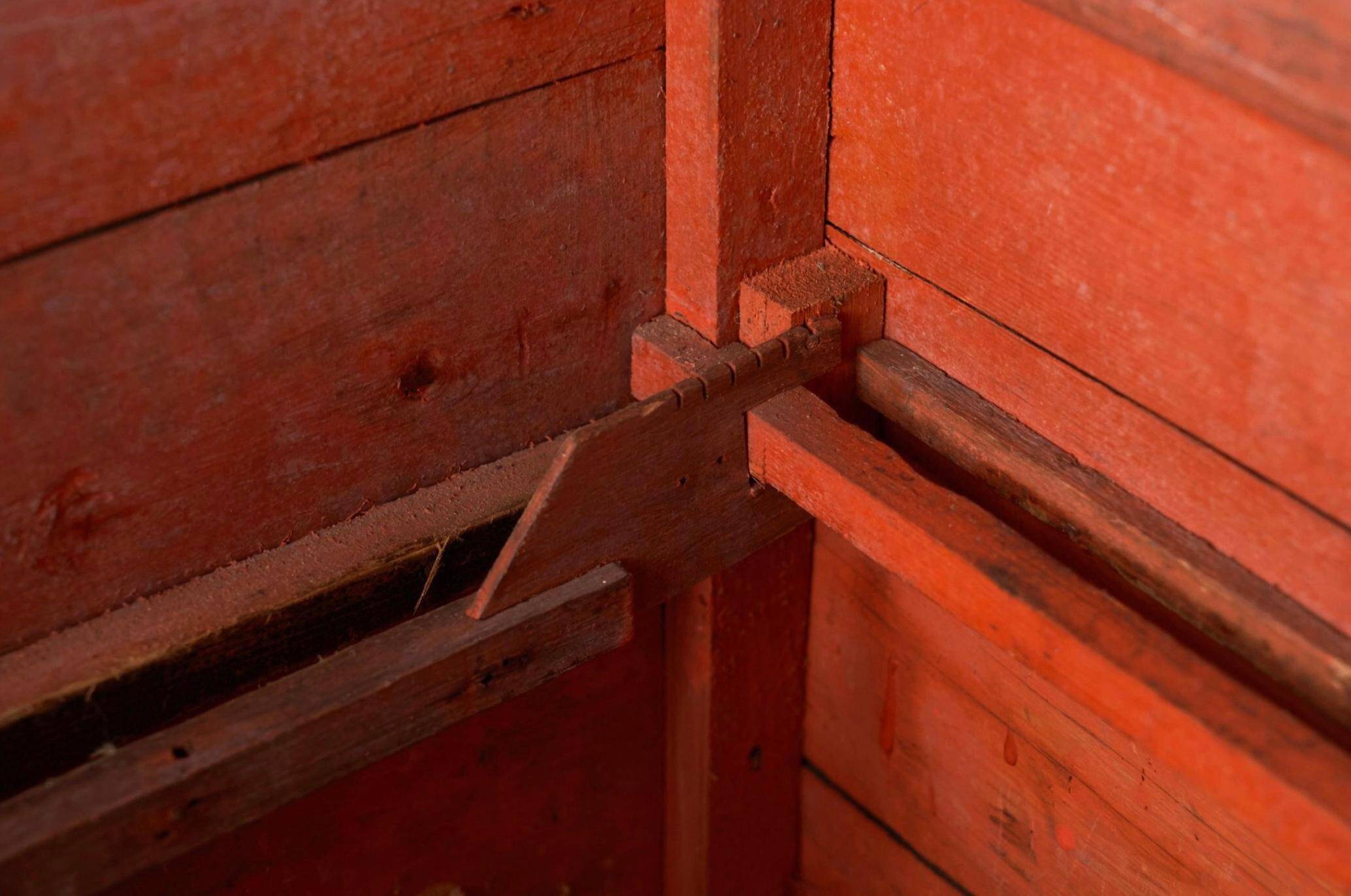Carpenter's style commode from the 1960s in 's-Hertogenbosch.