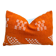 Moroccan orange pillowcase, Berber cushion cover, ear pillowcase.