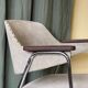 1970s Desk Chair with Teak Arms