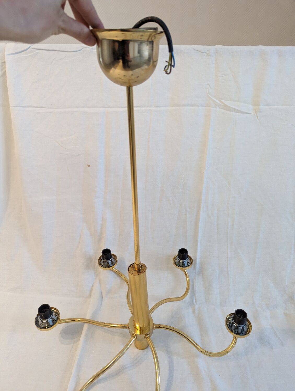 Hollywood Regency style chandelier