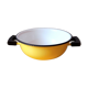Enamelled strainer 60s