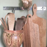 Poterie murale terre cuite émaillée