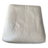 Pouf cuir blanc Nils ligne Roset