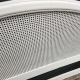Wooden and cane headboard