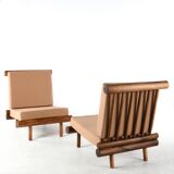Pair of low chairs