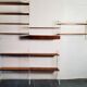 Vintage wall shelf by Nisse Strinning