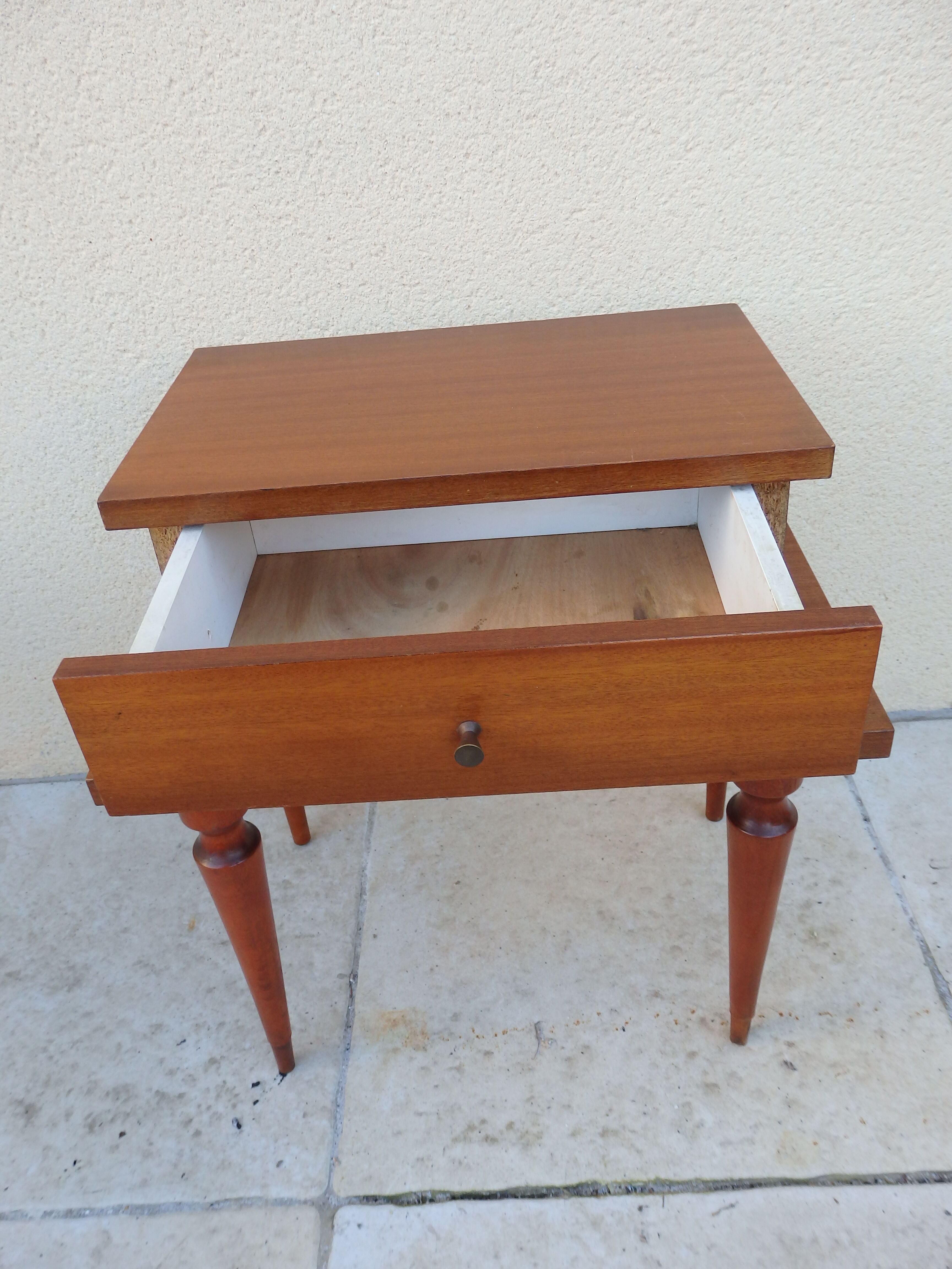 Vintage bedside table year 50 60