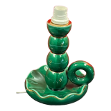 foot of lamp candlestick faience of St Clement around 1950