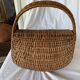 Panier de chasse en osier