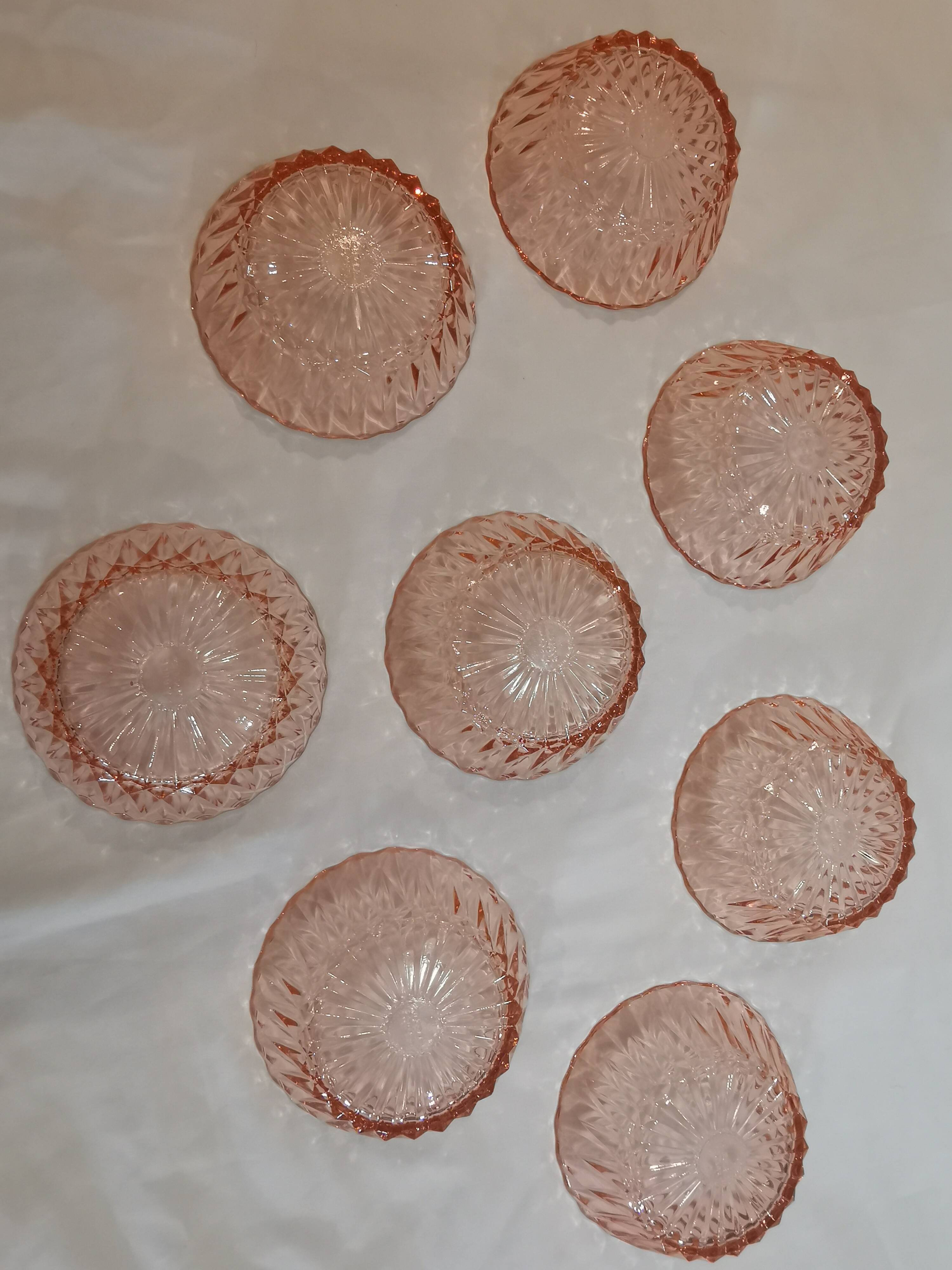 Vintage Arcopal Rosaline Cups