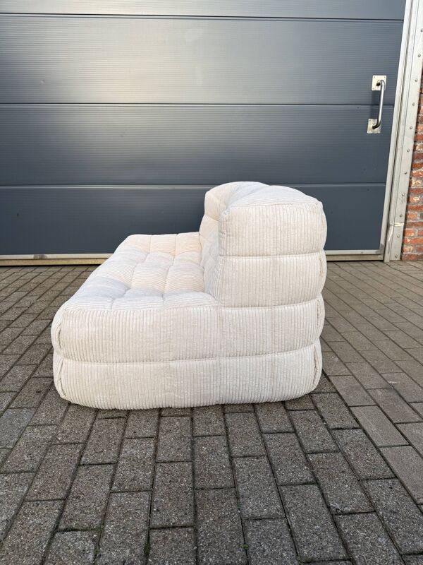 Ligne Roset Kashima 2 places Beige Velours côtelé