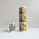 Villeroy and Boch Acapulco mugs, set of 4