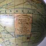 Globe Earth vintage world map
